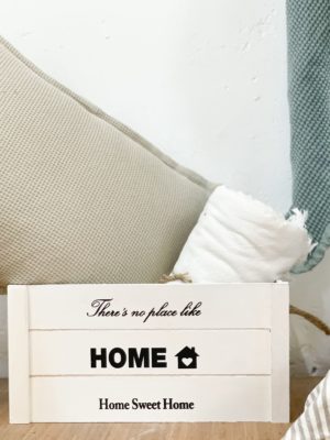 ארגז עץ HOME